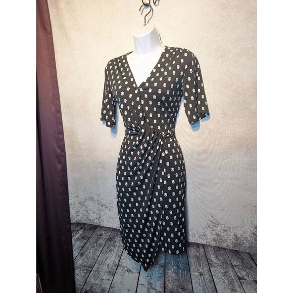 Banana Republic stretchy faux wrap dress size - Picture 1 of 3